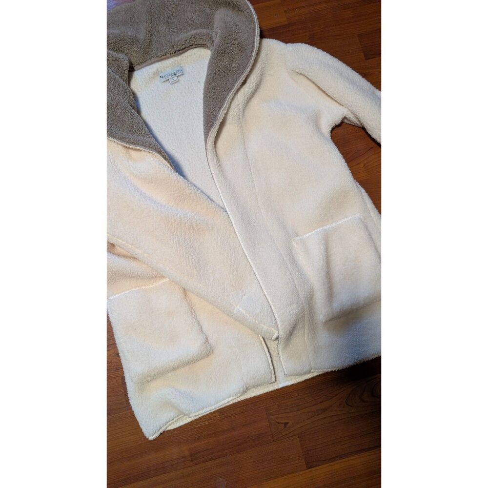 Koolaburra by UGG Cream Sherpa Cardigan Jacket Size S